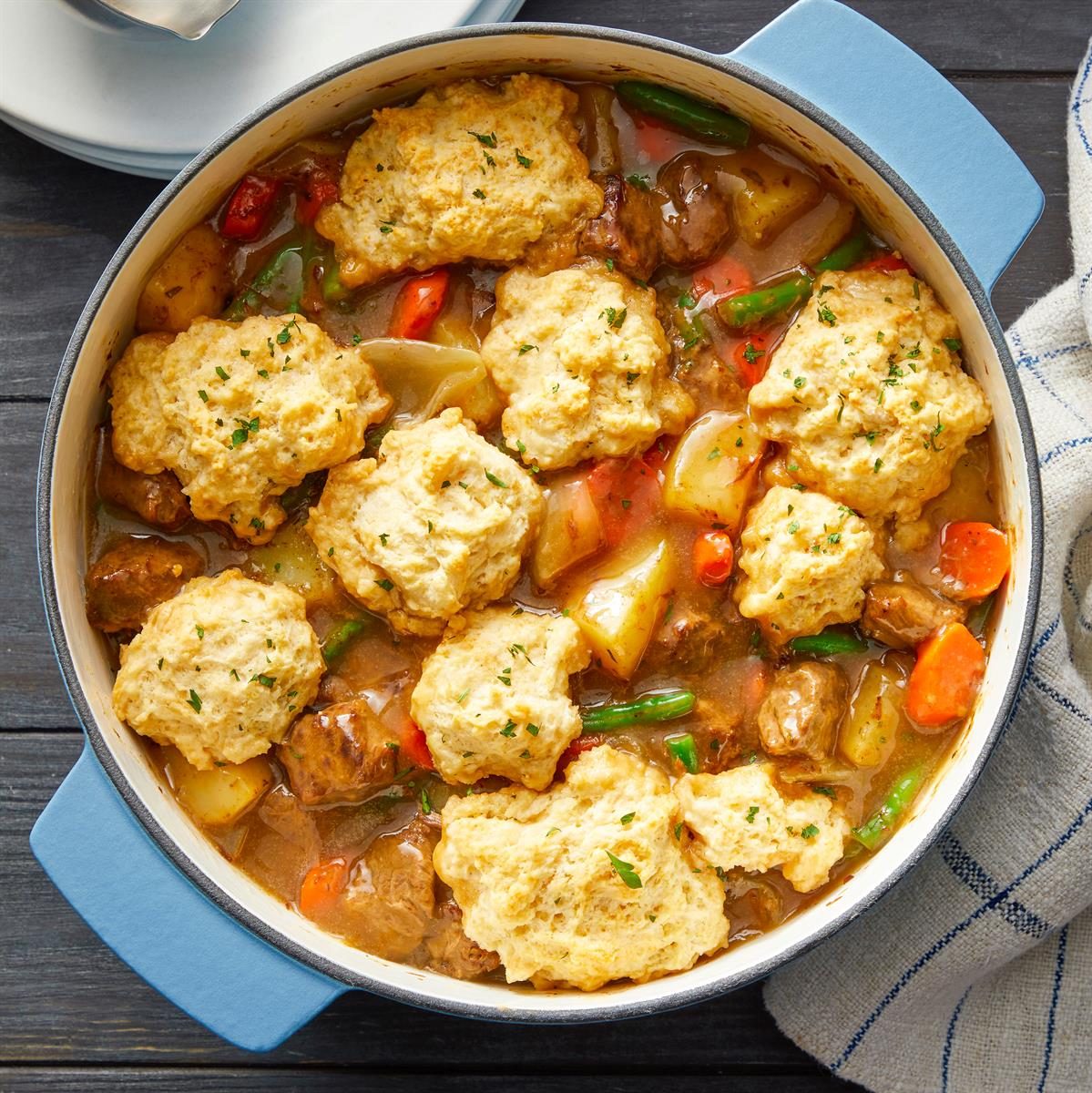 Beef and Biscuit Stew