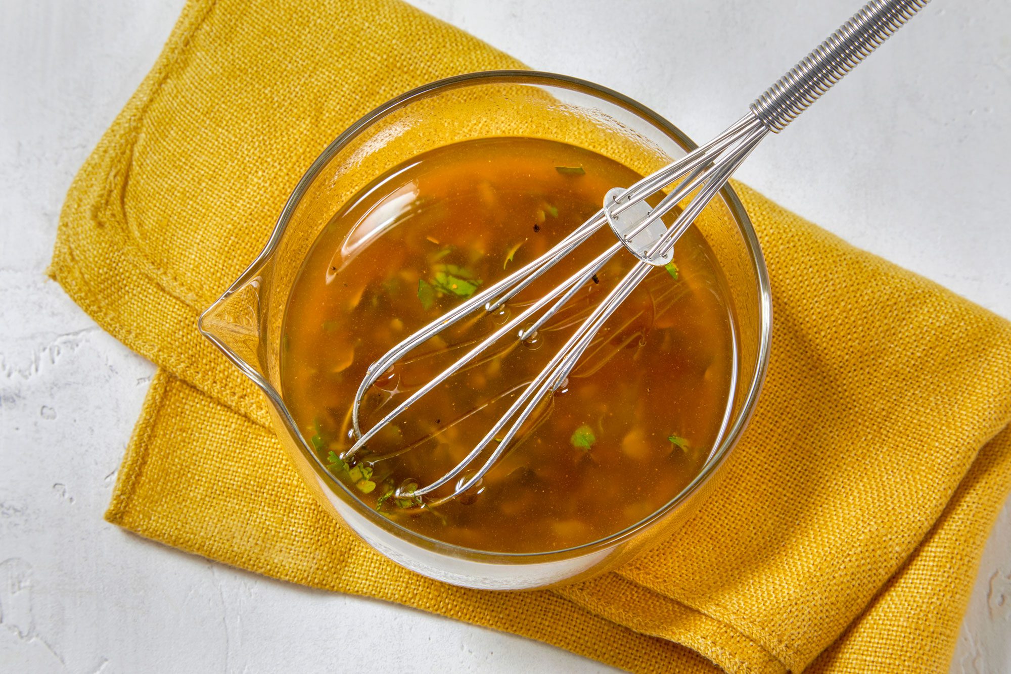 In small bowl, whisk dressing ingredients