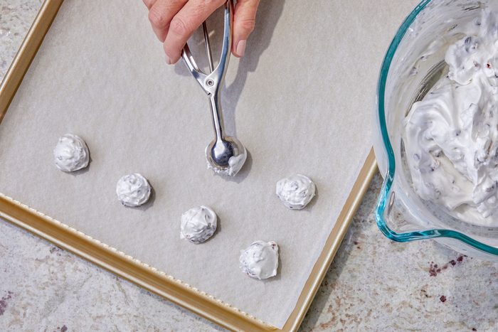 Drop by rounded teaspoonfuls 2 in.