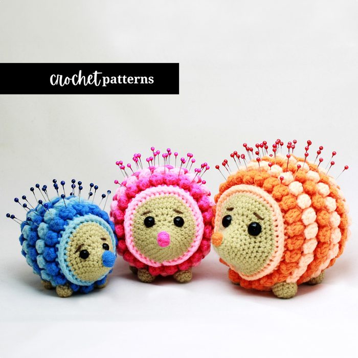 Hedgehog Pincushion Family