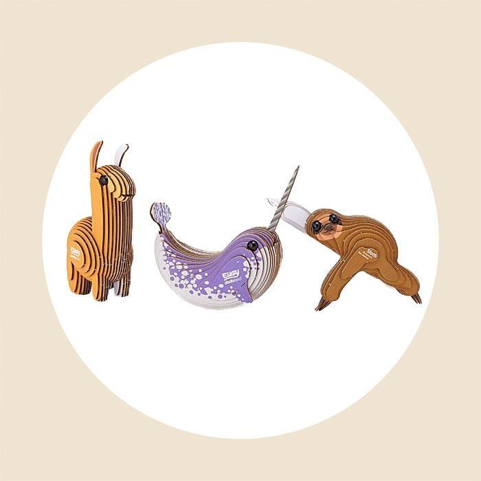 Mini Creature 3d Kits Via Uncommongoods.com 