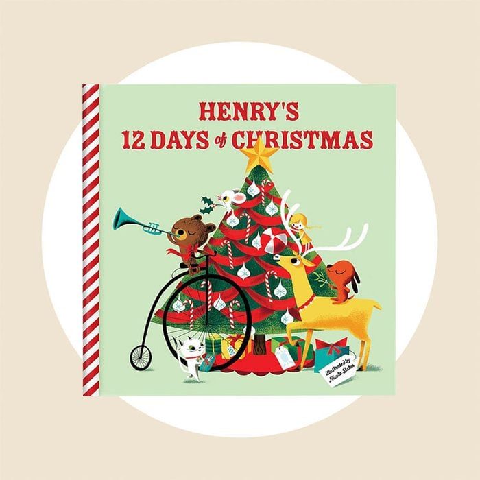 My 12 Days Of Christmas Personalized Books Via Potterybarnkids.com 