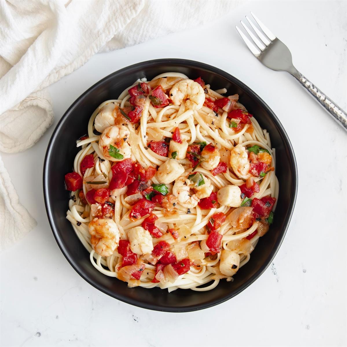 Seafood Linguine