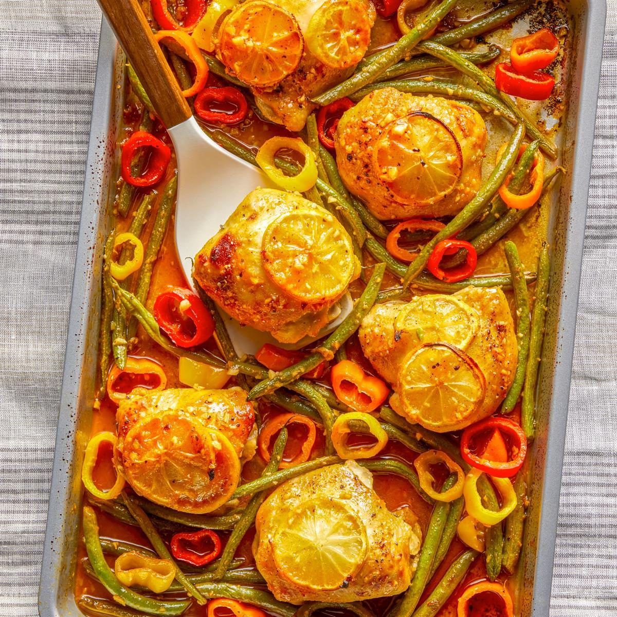 Sheet Pan Honey Mustard Chicken Exps Odm25 238316 Dr 11 19 04b
