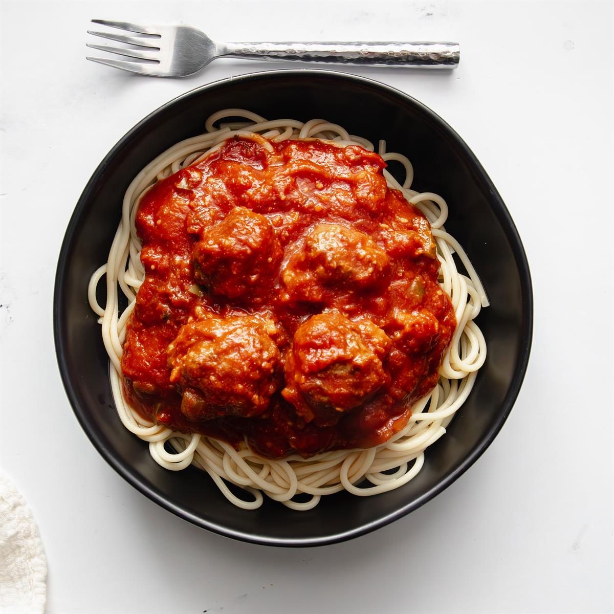 Slow Cooker Spaghetti And Meatballs Exps Tohd24 111778 Kaylawidmer 8