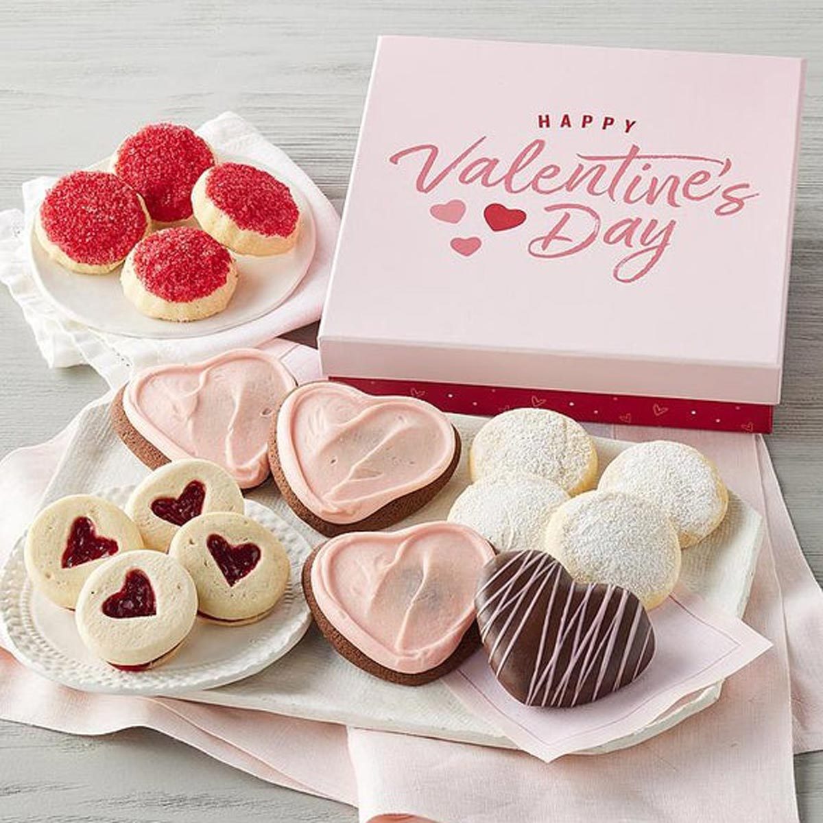 Valentine's Day Cookie Gift Box