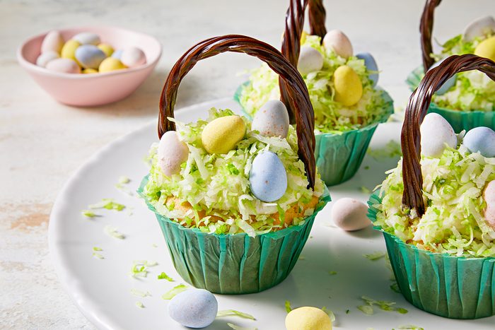 Easter Basket Cupcakes