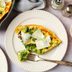 Mediterranean Broccoli & Cheese Omelet